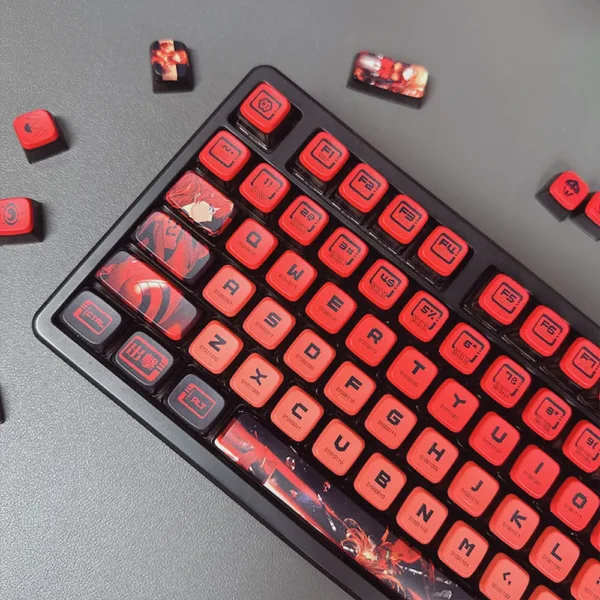 EVA EVANGELION-02 Keycaps