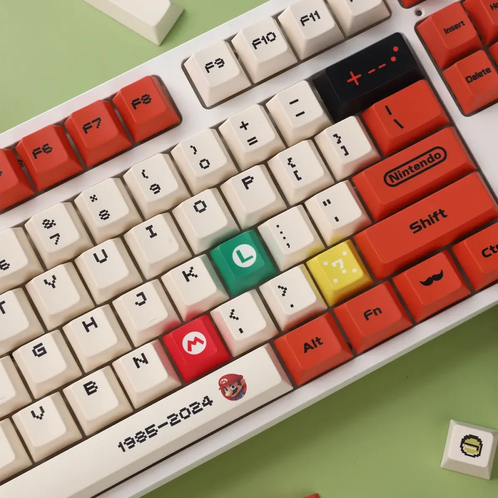 Mario Keycaps