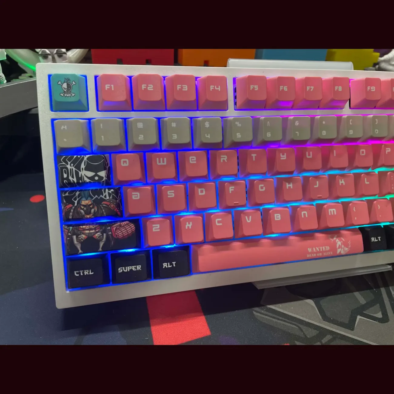 Ein Stück Franky Schlüsselkappen