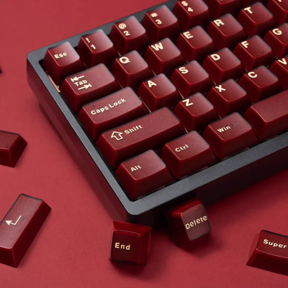 PYGA_Red_Translucent_Keycaps