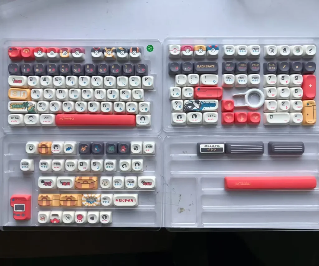 Pokemon Keycap Set MOA