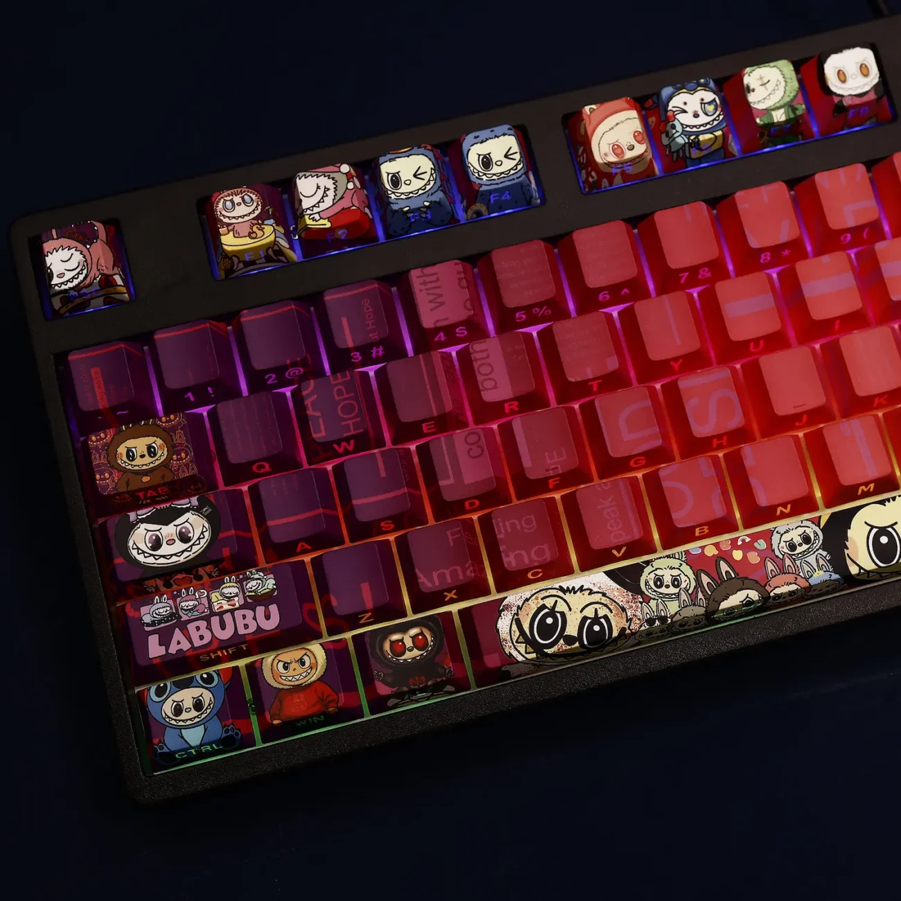 POPMART_Labubu_Keycap_Set